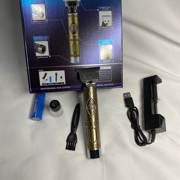 kemei 1974a metal pro t-outliner hair clipper - Picture 9 of 12